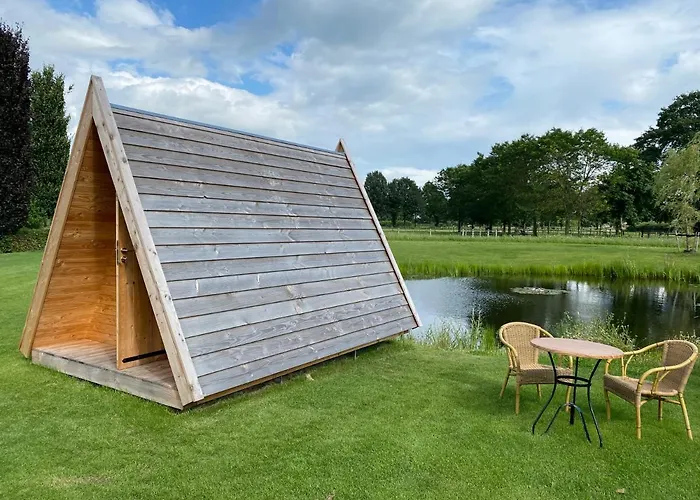 Luksusowy namiot Achterhoeks Goed, Minicamping In Lichtenvoorde-vragender Vragender